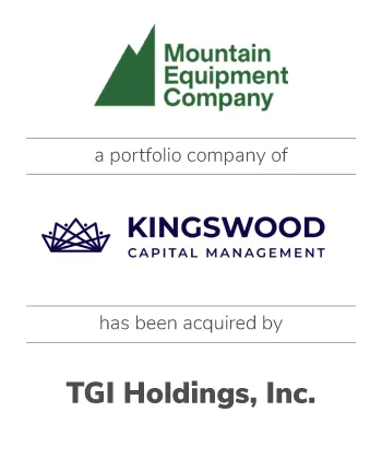 Kroll’s Consumer, Restaurant & Retail Investment Banking Team Advised MEC Mountain Equipment Company on Its Sale to TGI Holdings 