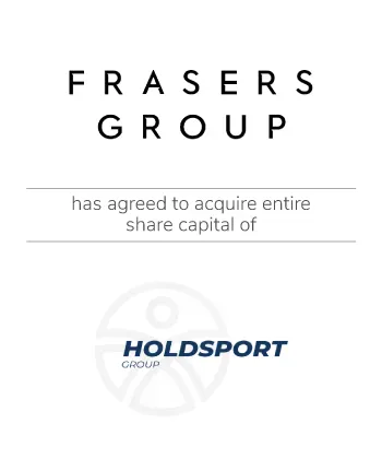 Kroll’s Transaction Advisory Services Practice Advised Frasers Group on Its Agreement to Acquire the Entire Share Capital of Holdsport Group