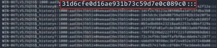 Password History Detection: Null Hash 31d6cfe0d16ae931b73c59d7e0c089c0